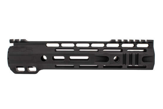 SLR Rifleworks 9.5" Ion Hybrid AR-15 handguard with interrupted top rail features M-LOK on four sides and a black finish